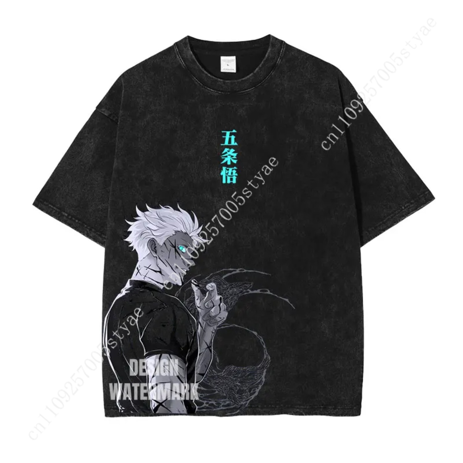 Yours Summer Clothing - Kaos Grafis Gojo Satoru Pakaian Anime
