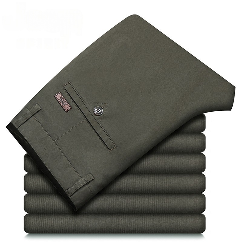 Summer Green Clothing - Celana Kasual Katun Musim Semi Musim