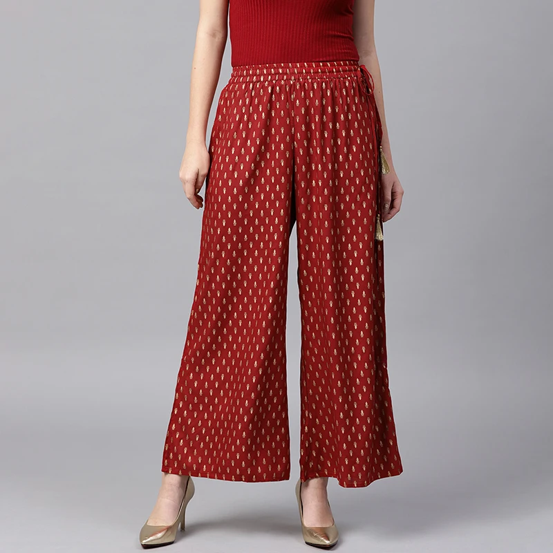 Summer Clothing India - Celana etnik India untuk wanita katun