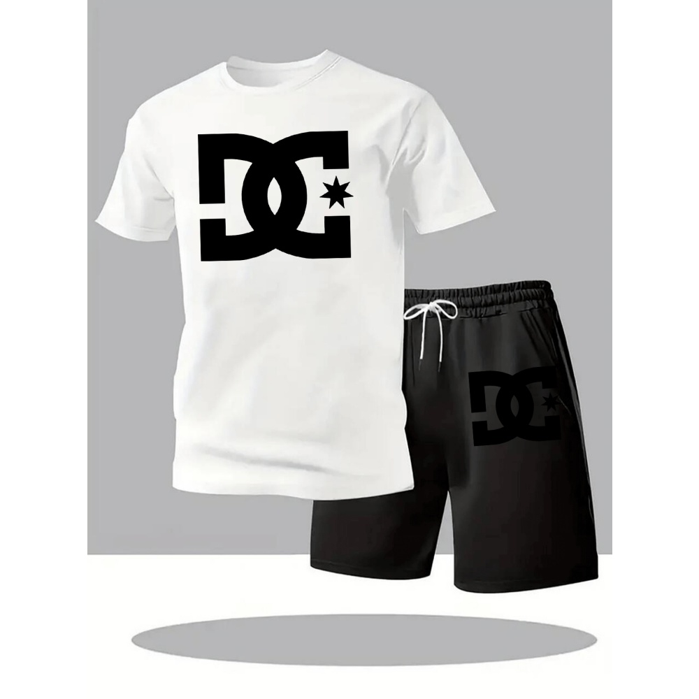 Summer Clothing Pieces - Set Pakaian Kasual Pria Musim Panas,