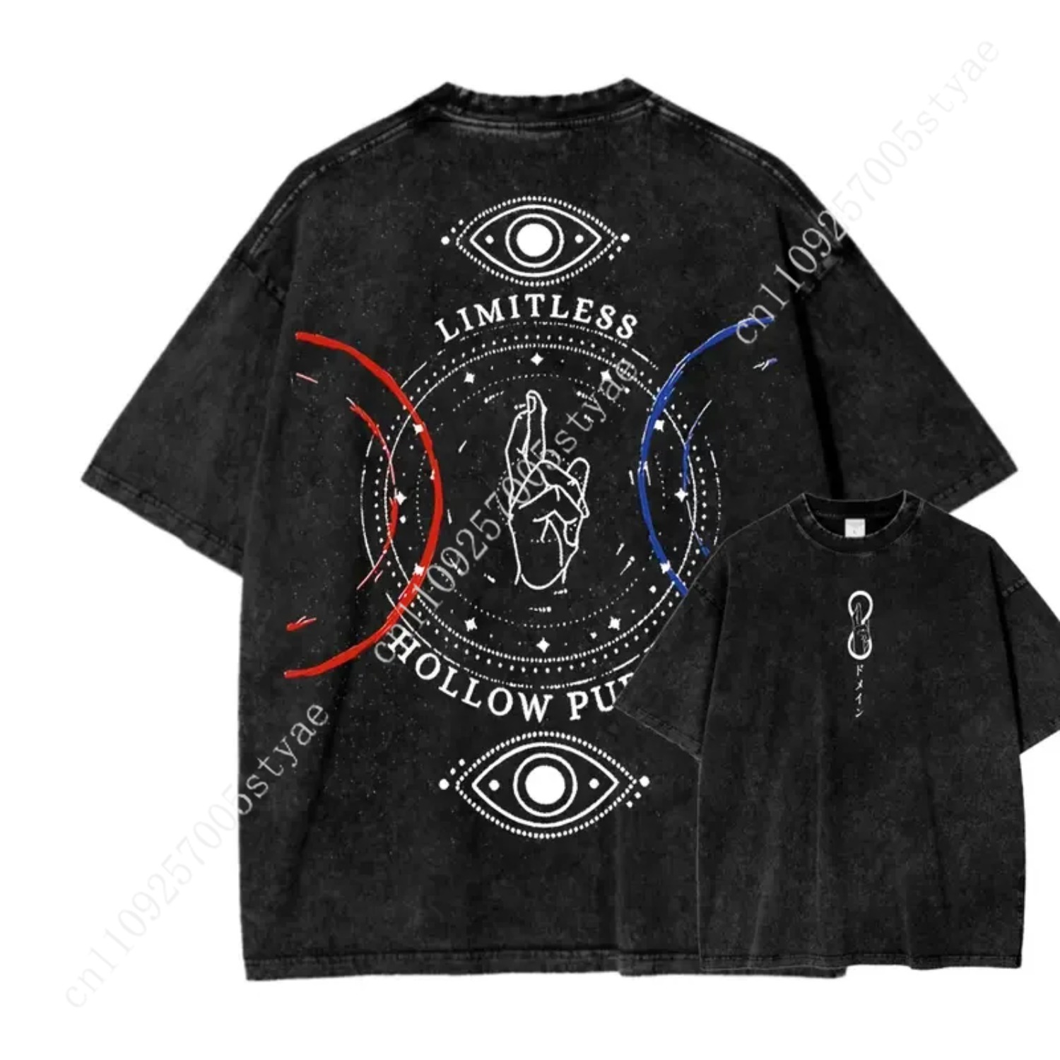 Yours Summer Clothing - Kaos Print Anime Gojo Satoru Pria