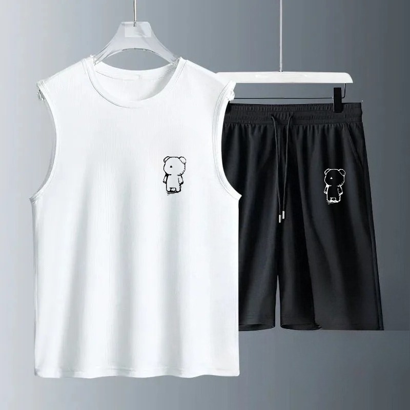 Summer Clothing Mens - Set Tank Top Pria Musim Panas