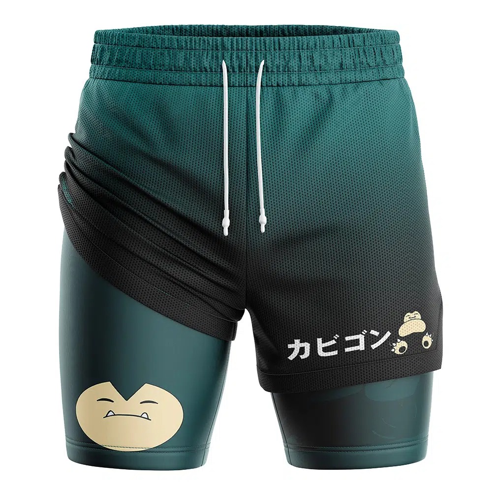 Summer Clothing Layering - Bandai Pocket Monster Snorlax Anime Uniseks