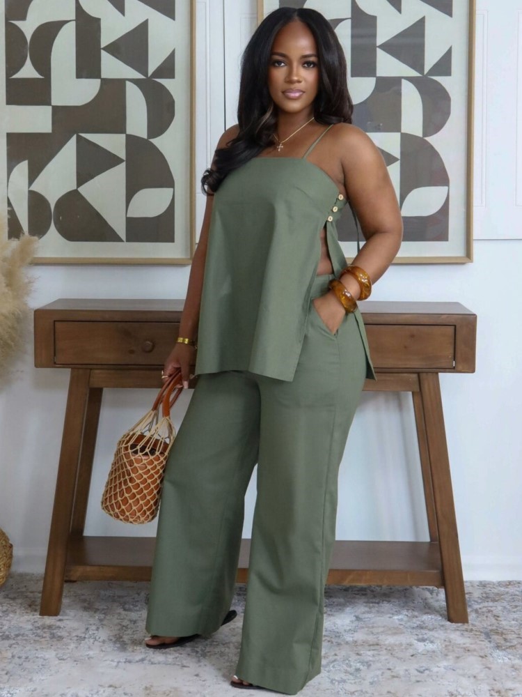 Summer Days Clothing - Set Wanita 2 Potong Kedatangan Baru