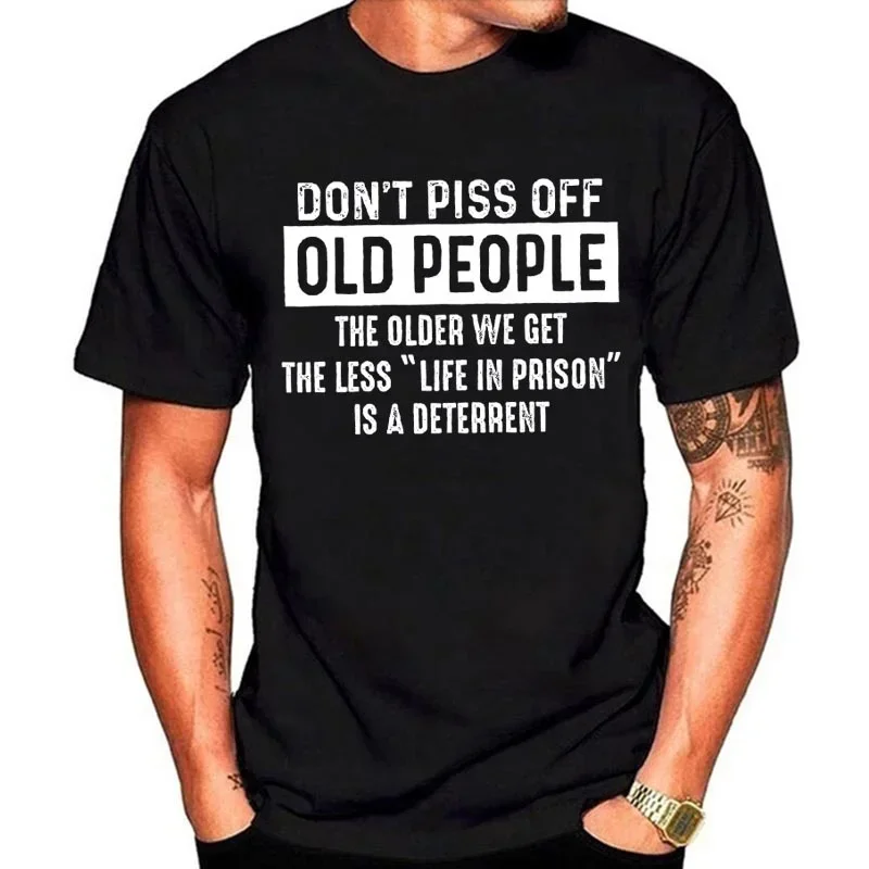 Summer Clothing Old Money - Dont Piss Off orang-orang tua Lucu