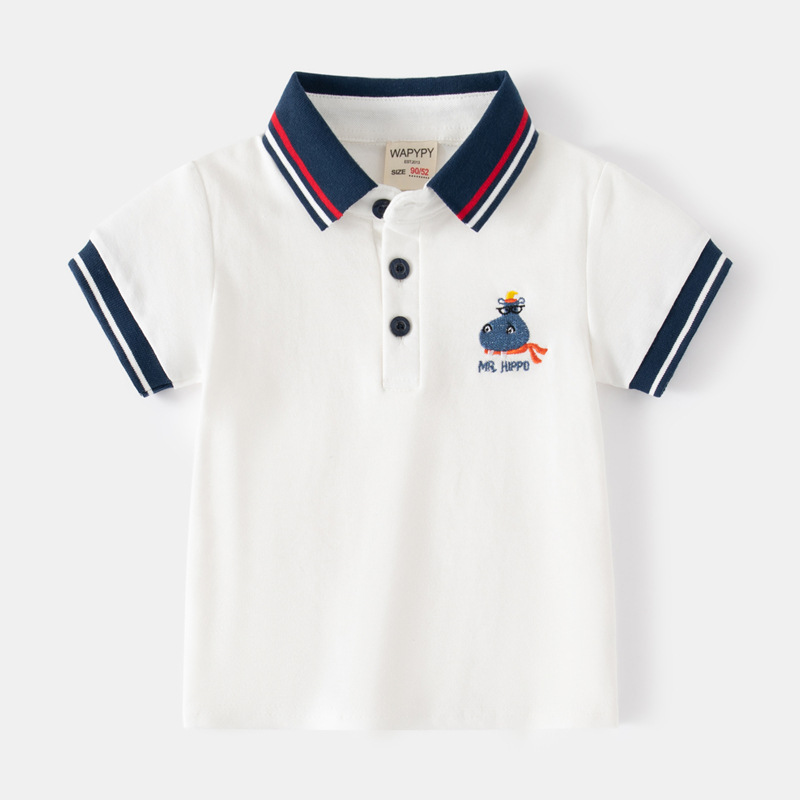 Summer Clothing For Baby Boy - Kaus Polo bayi laki-laki, atasan kaus