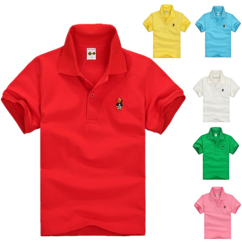 Summer Clothing For Baby Boy - Kaus POLO Remaja Musim Panas Kaus