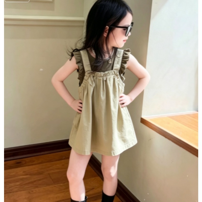Summer Clothing Websites - Set Pakaian Anak Perempuan Gaya Musim