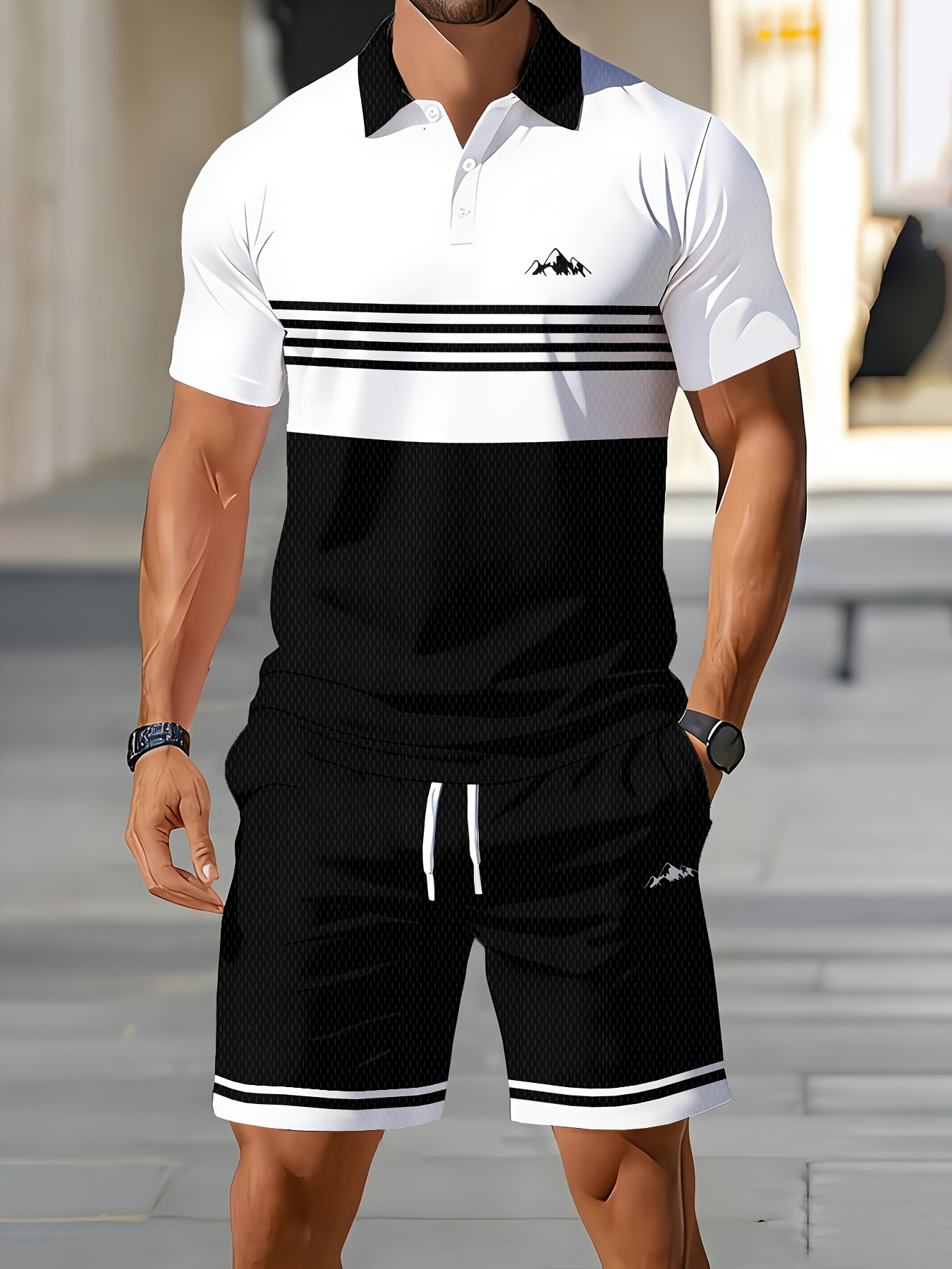 Summer Clothing Design - Set Kaos Polo Pria Musim Panas