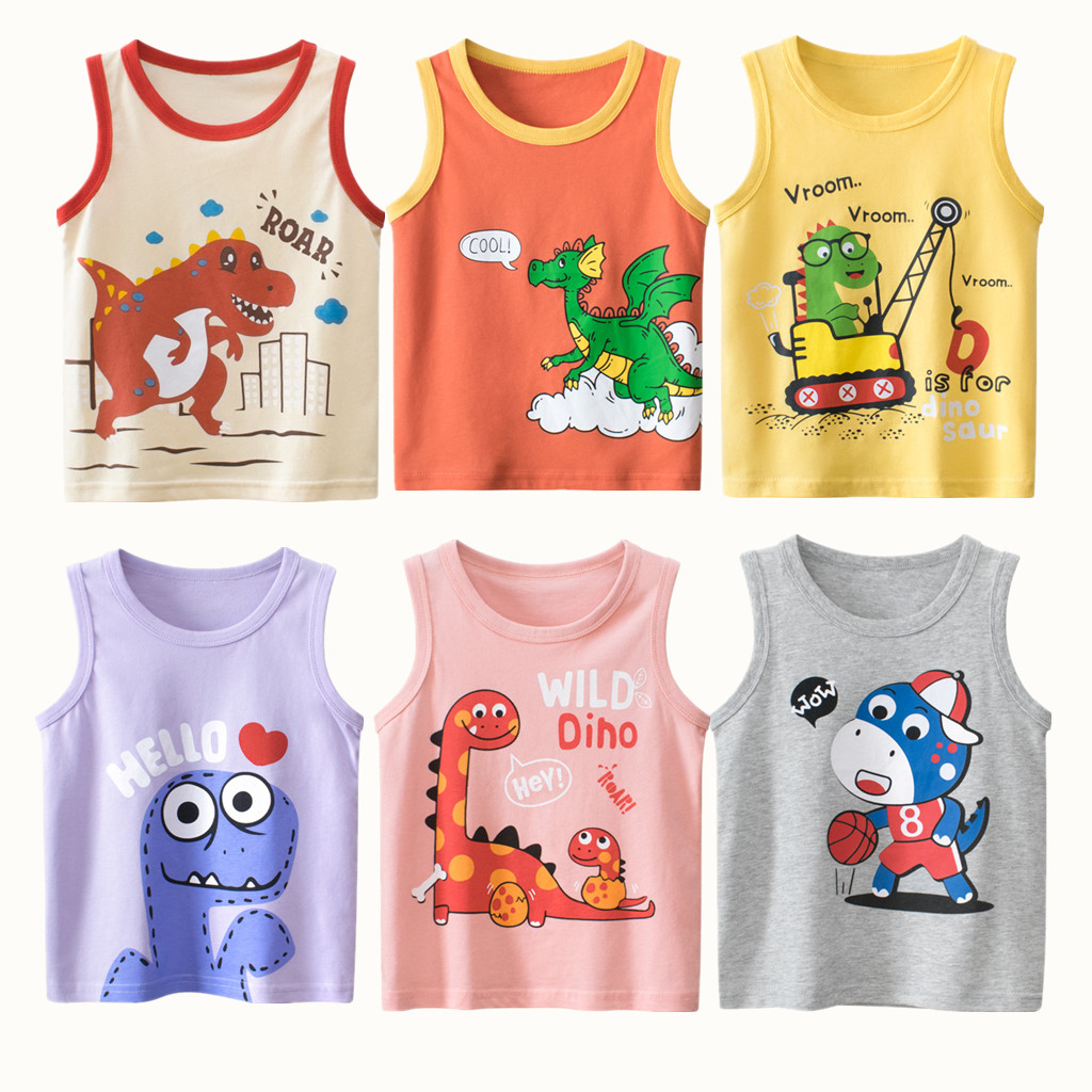 Summer Clothing For Baby Boy - 2023 musim panas anak-anak rompi untuk