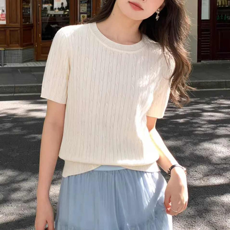 Summer Days Clothing - Sweter Rajutan Pulover Wanita Pakaian Rajut