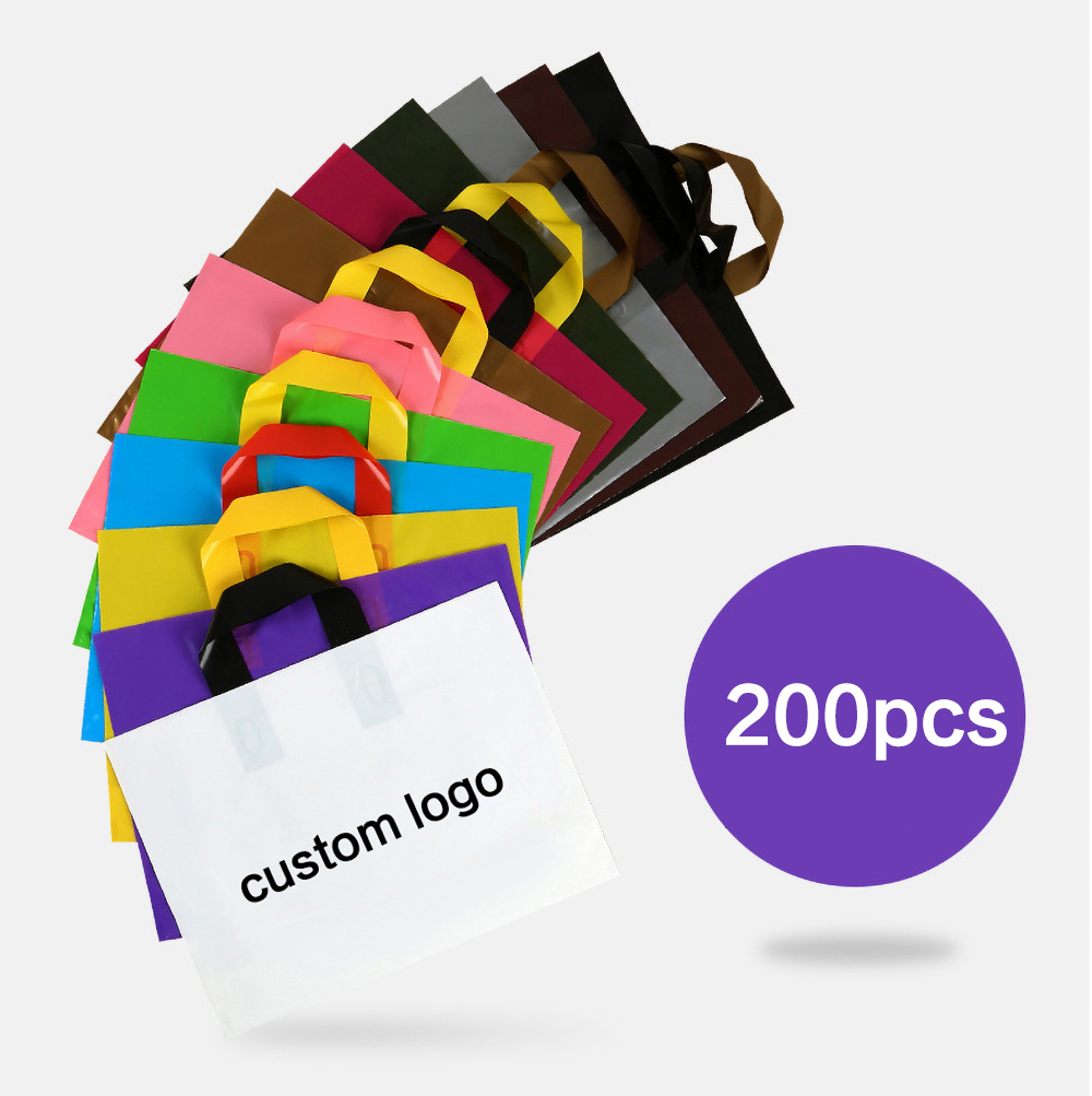 Summer Days Clothing - 200 Buah Logo Kustom Tas Belanja
