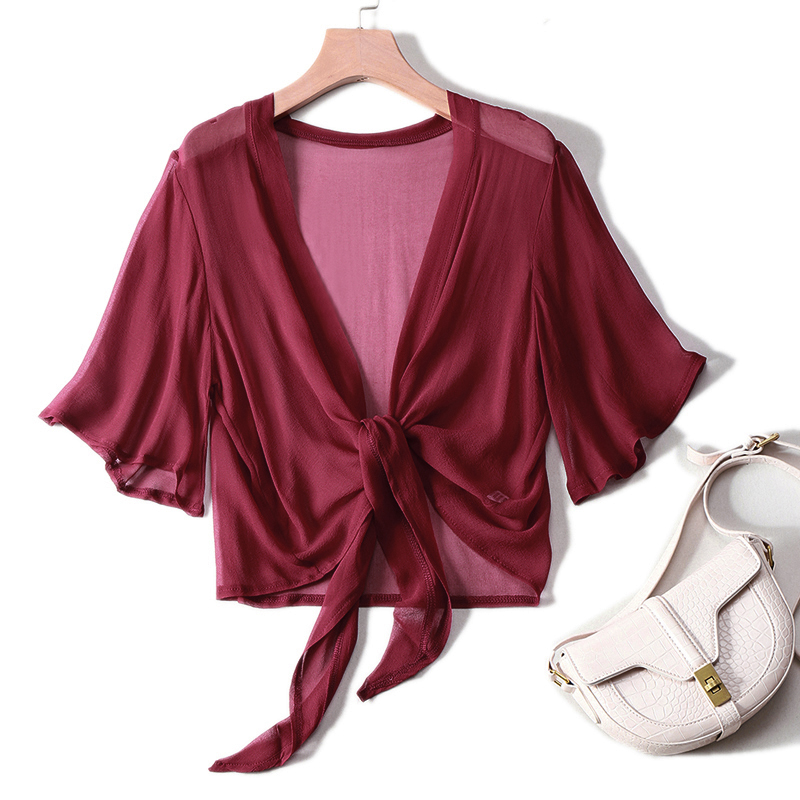 SuyaDream Wanita Blus Sutra 10 - Summer Clothing Old Money ulasan dan harga