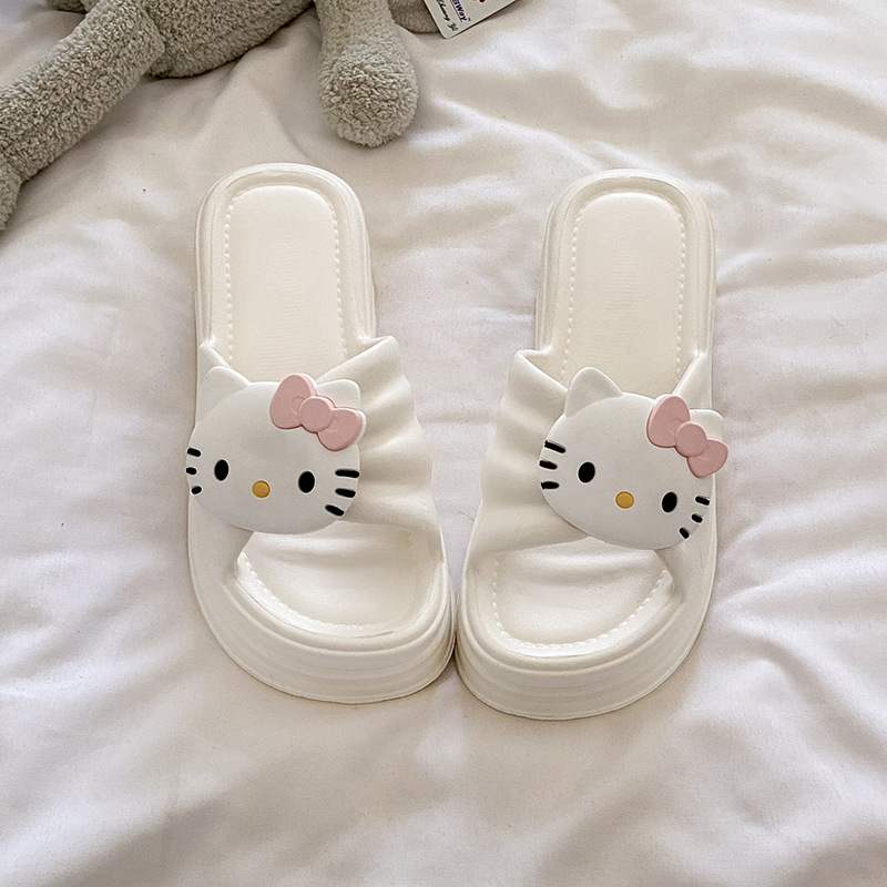 Sandal Wanita Hello Kitty Lucu - Summer Cloth ulasan dan harga