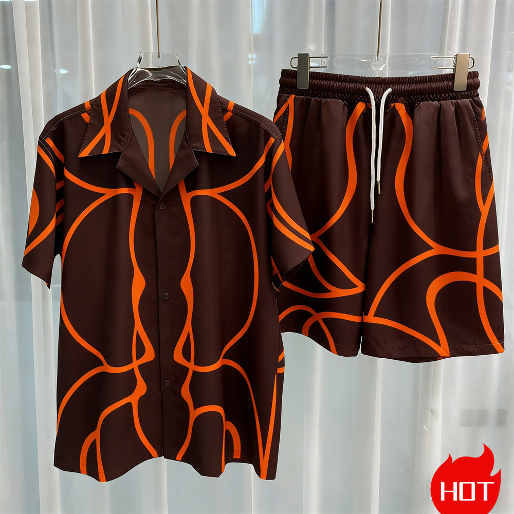 Setelan pria cetak digital, se - Summer Clothing Trend ulasan dan harga