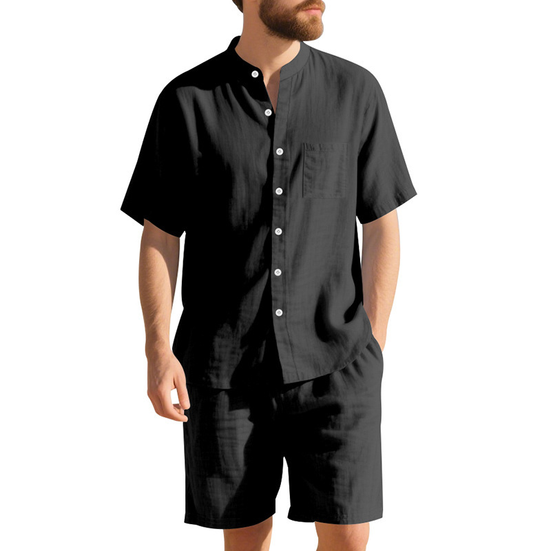 Setelan Linen Pria Musim Panas - Summer Clothing For A Beach ulasan dan harga