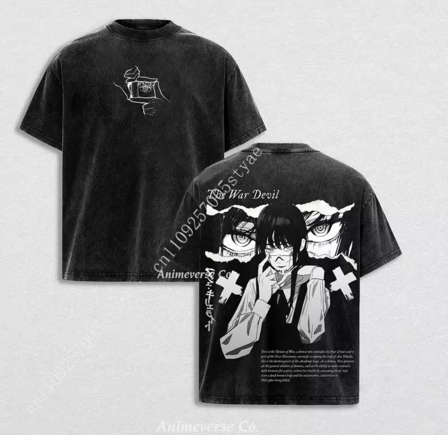 Kaos Grafis Anime Chainsaw Man - Yours Summer Clothing ulasan dan harga