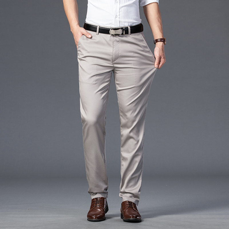 Celana setelan ramping pria, B - Summer Green Clothing ulasan dan harga