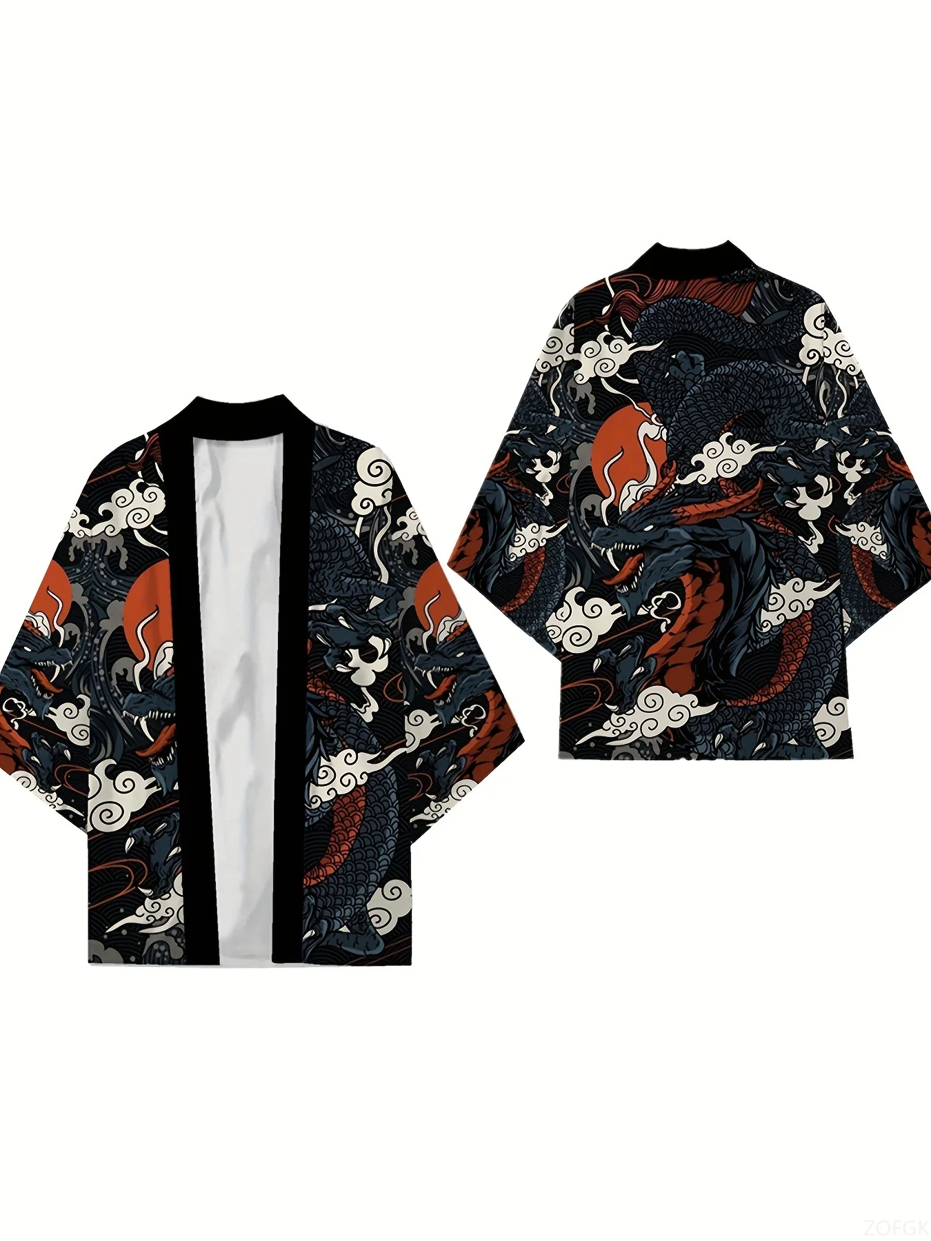 Kimono Uniseks Atasan Gambar C - Yours Summer Clothing ulasan dan harga
