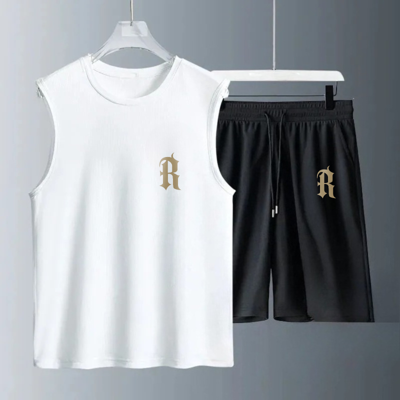 Set Tank Top Pria Musim Panas  - Summer Clothing Mens ulasan dan harga