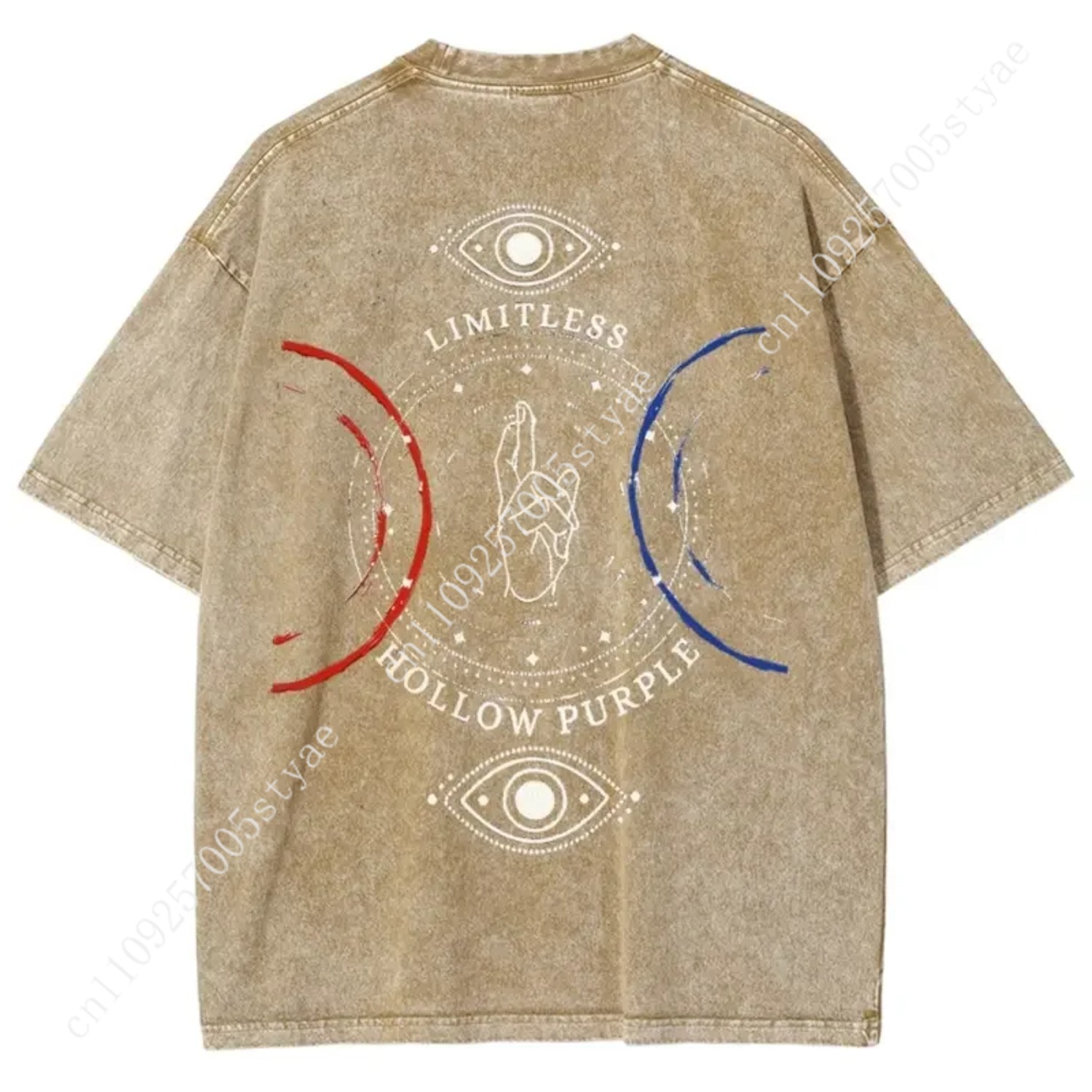 Kaos Print Anime Gojo Satoru P - Yours Summer Clothing ulasan dan harga