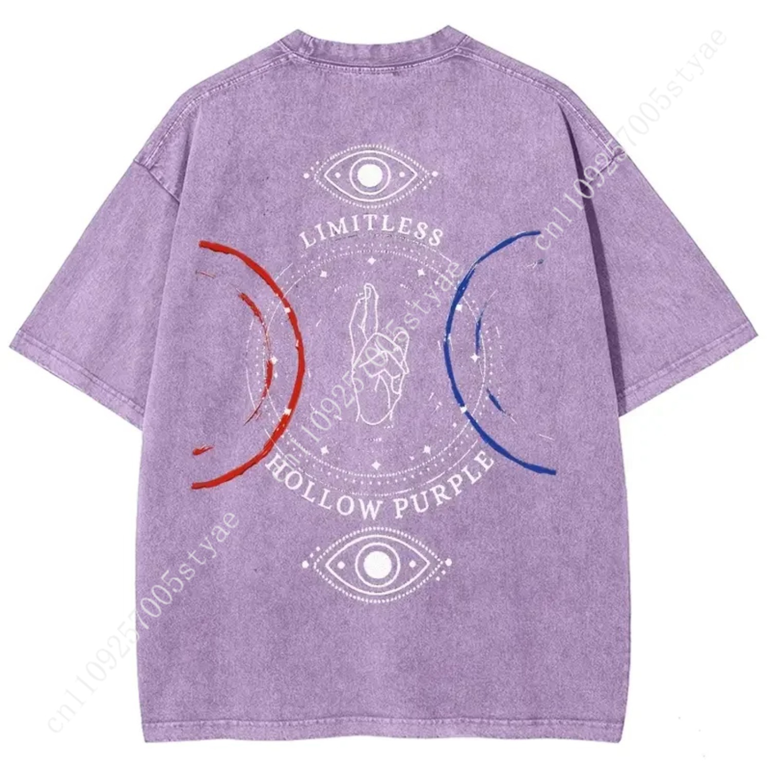 Kaos Print Anime Gojo Satoru P - Yours Summer Clothing ulasan dan harga