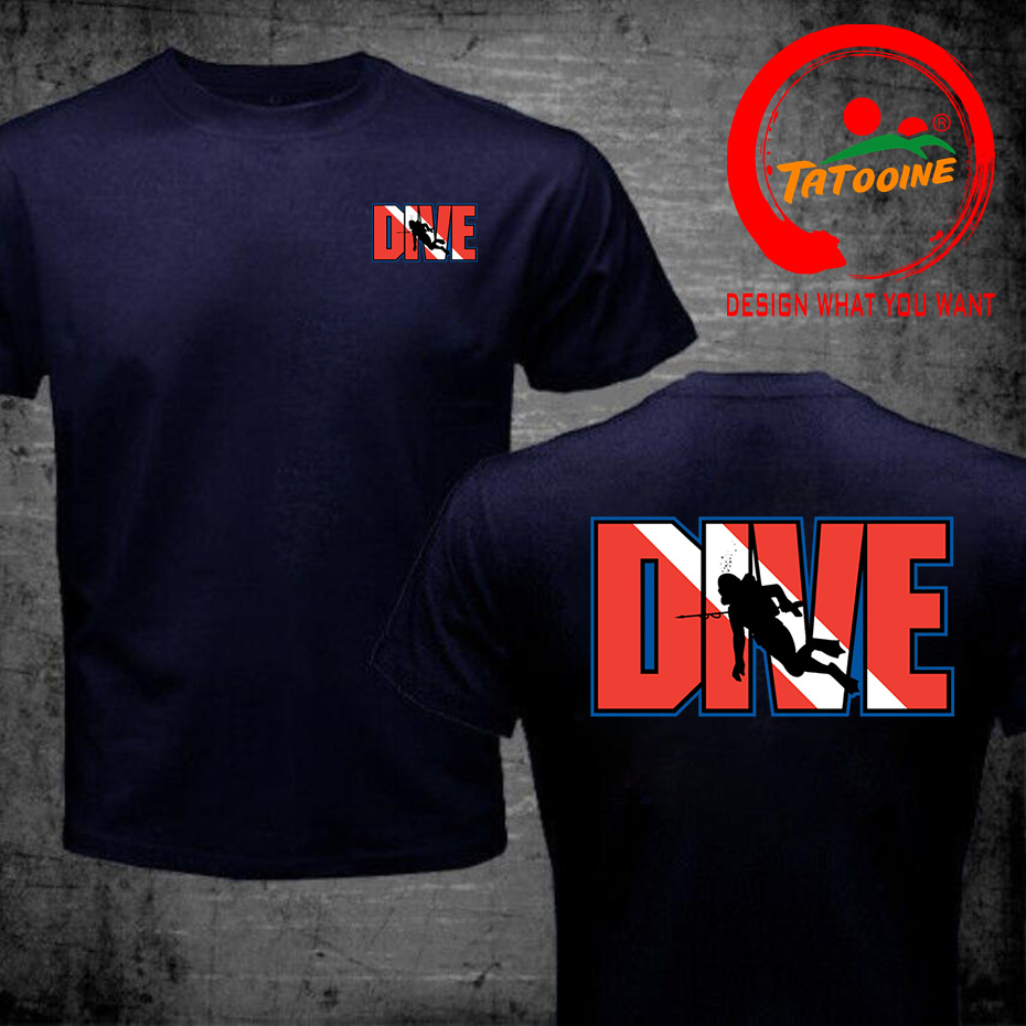 T-Shirt Scuba Drive yang menga - Summer Clothing Drive ulasan dan harga