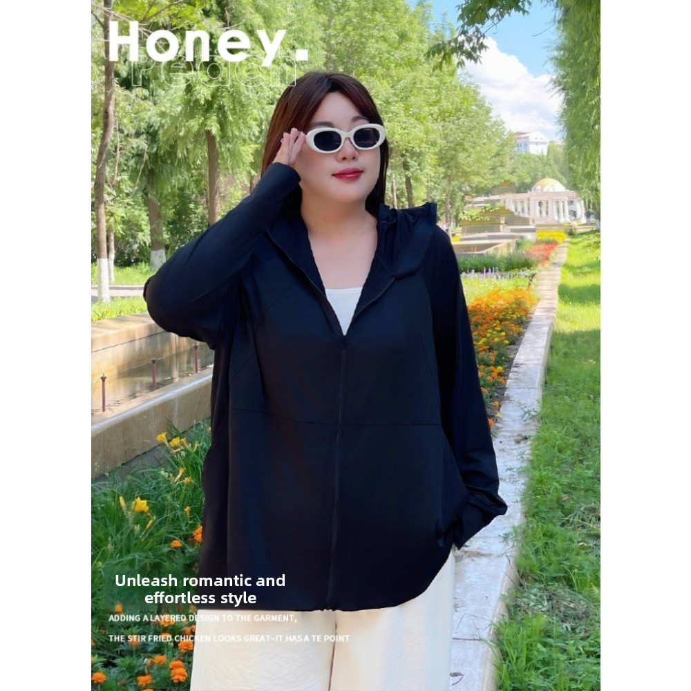 Pakaian Tabir Surya Sutra Es U - Summer Clothing Plus Size ulasan dan harga