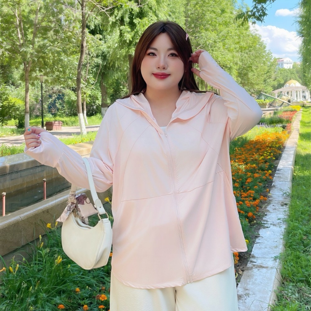 Pakaian Tabir Surya Sutra Es U - Summer Clothing Plus Size ulasan dan harga