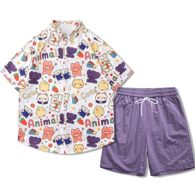 Set Kemeja Gaya Liburan Segar  - Summer Clothing Must Haves ulasan dan harga