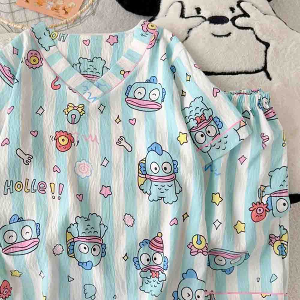 Set Piyama Wanita Sanrio Hangy - Summer Clothing Women Sale ulasan dan harga