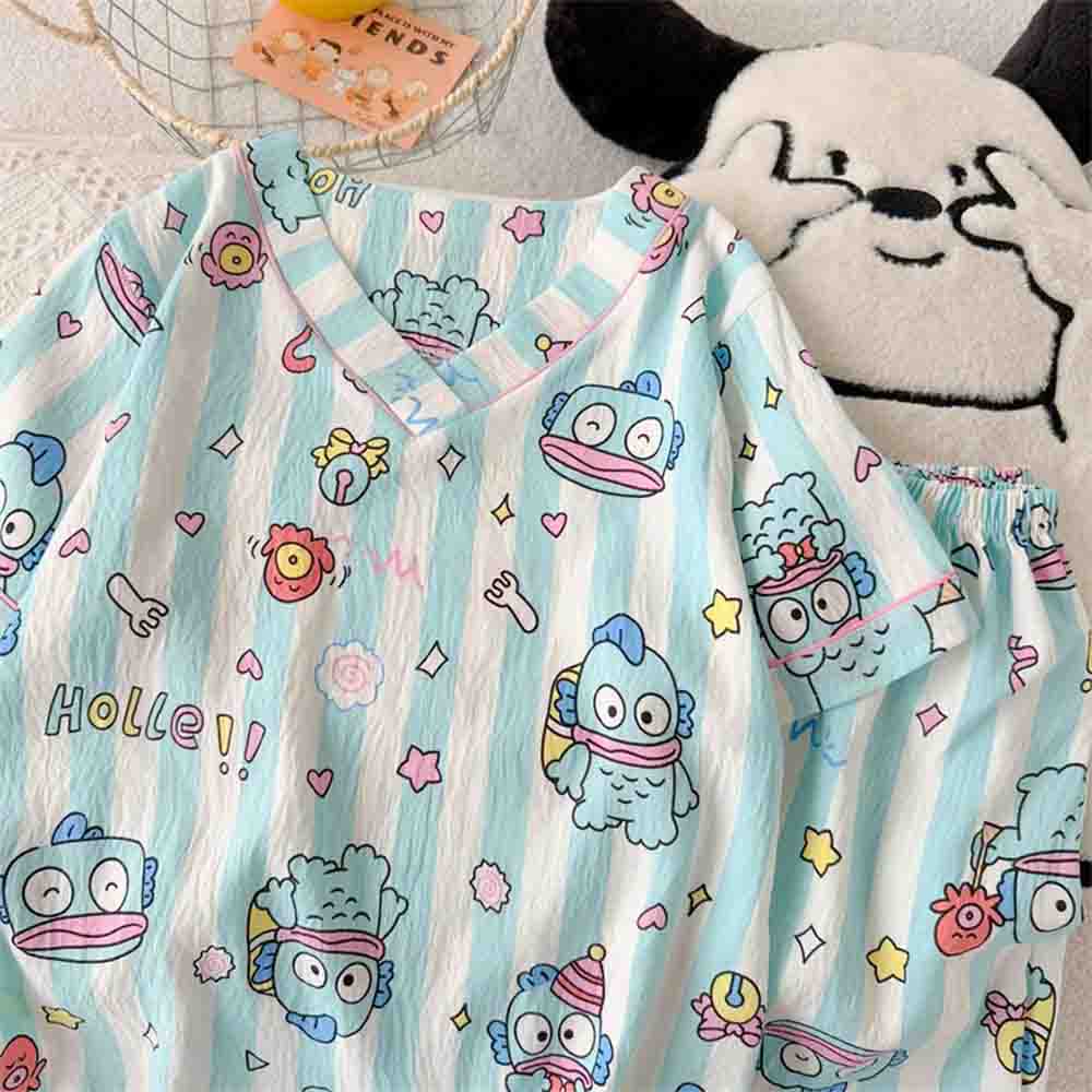 Set Piyama Wanita Sanrio Hangy - Summer Clothing Women Sale ulasan dan harga