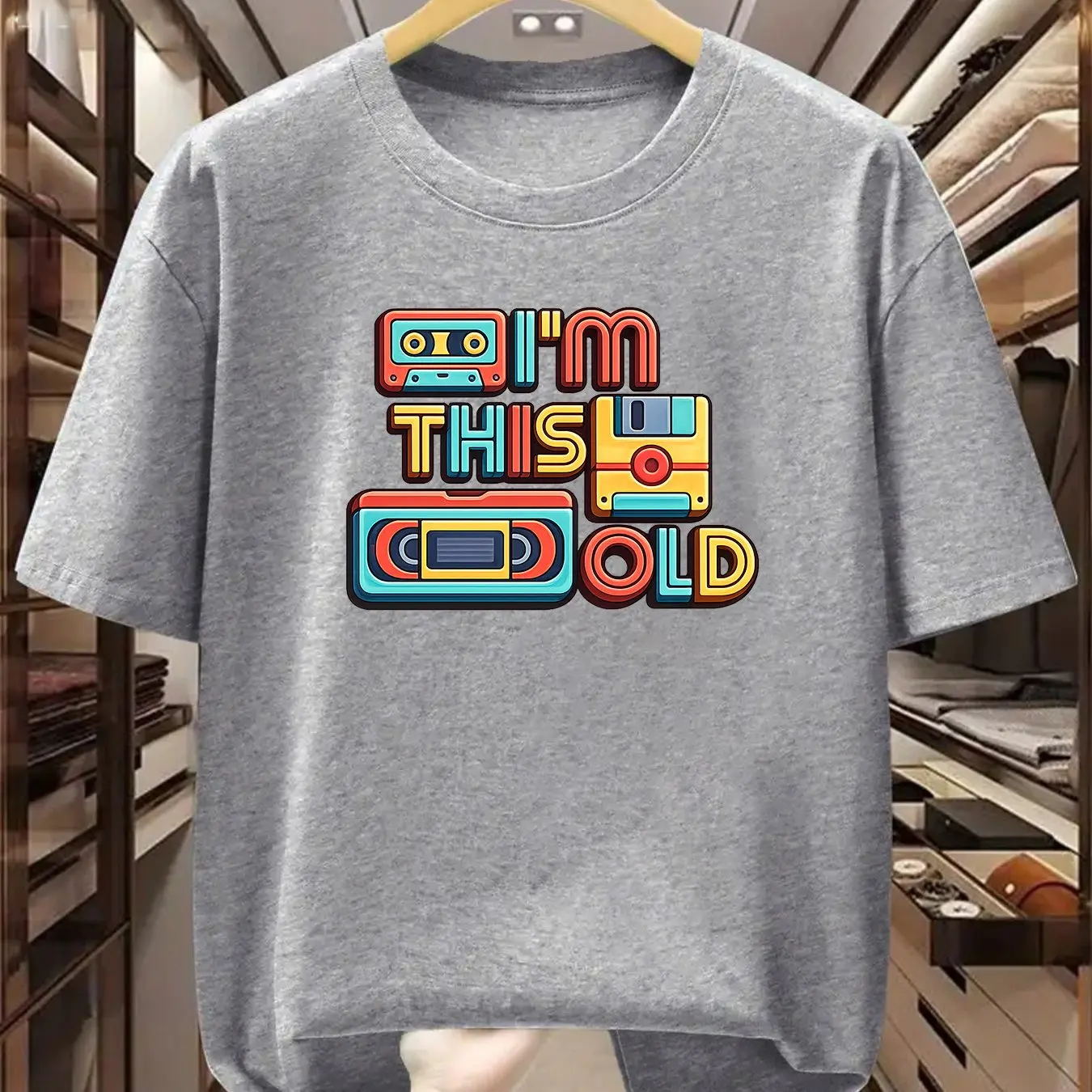 Kaos Katun Murni Musim Panas P - Summer Clothing Old Money ulasan dan harga