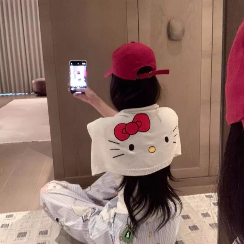 Selendang Pola Hello Kitty Bar - Summer Cloth ulasan dan harga