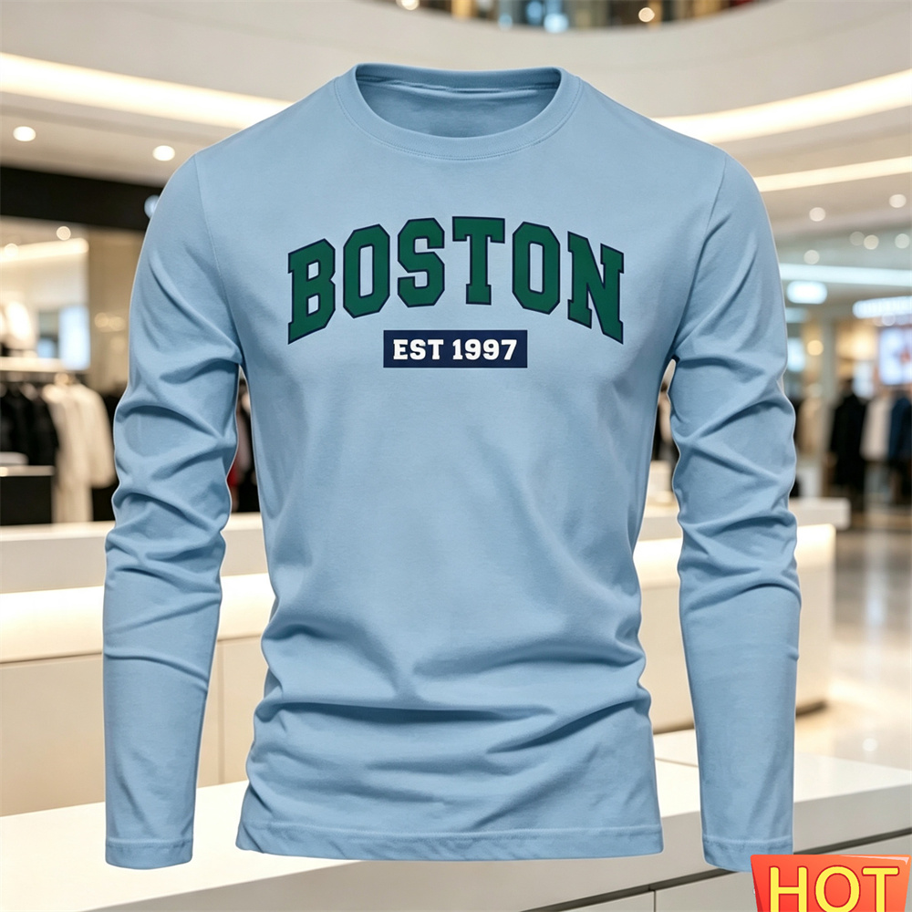 Kaos Lengan Panjang Pria Musim - Summer Clothing Trend ulasan dan harga