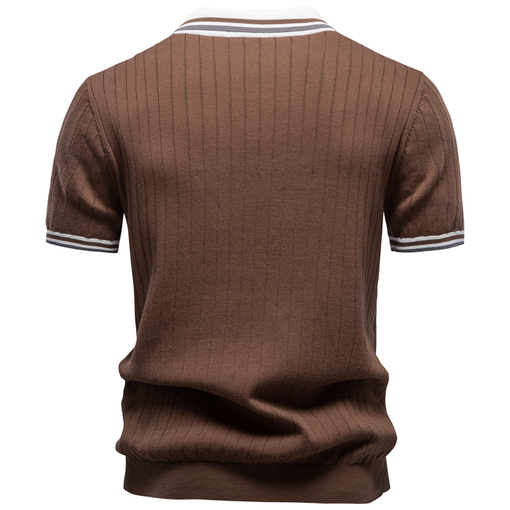 AIOPESON Kemeja Polo Pria 100% - Summer Clothing Old Money ulasan dan harga