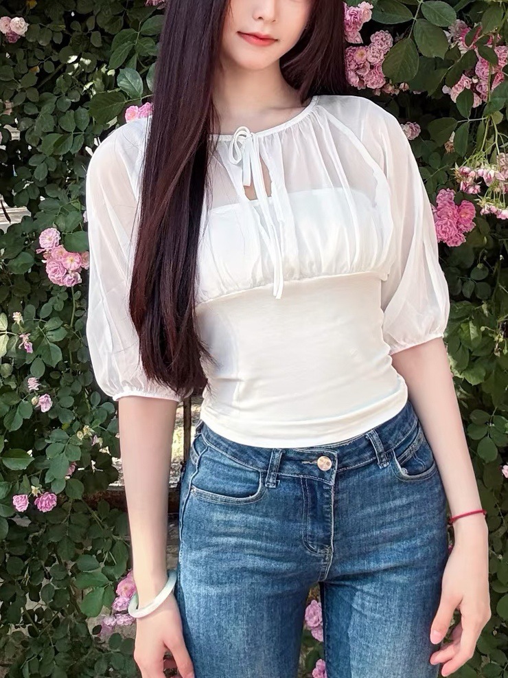 Atasan Berpanel Sutra Mulberry - Summer Clothing ulasan dan harga