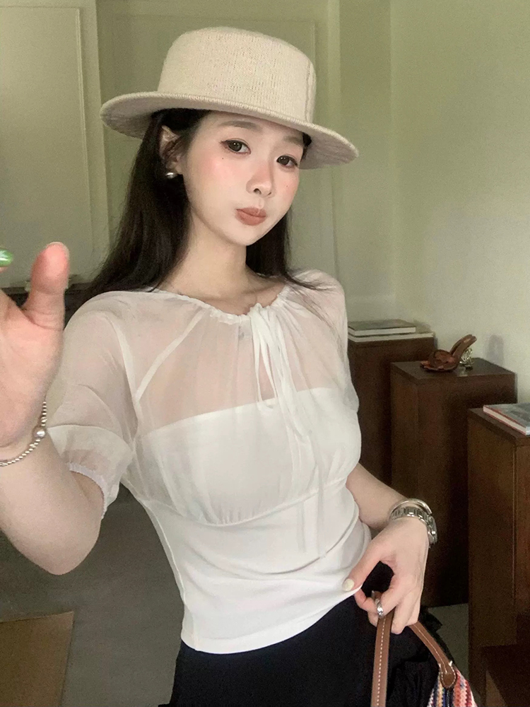 Atasan Berpanel Sutra Mulberry - Summer Clothing ulasan dan harga