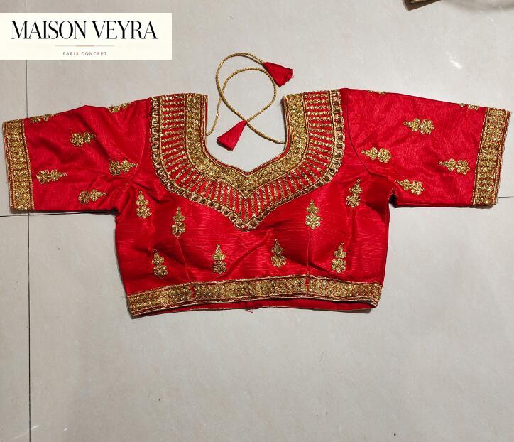 Atasan Sari Tradisional India  - Summer Clothing India ulasan dan harga