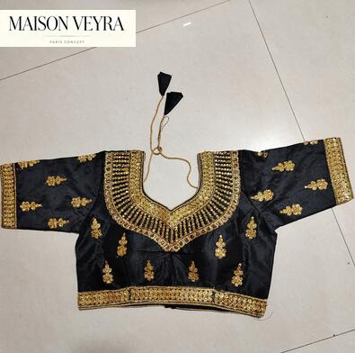 Atasan Sari Tradisional India  - Summer Clothing India ulasan dan harga