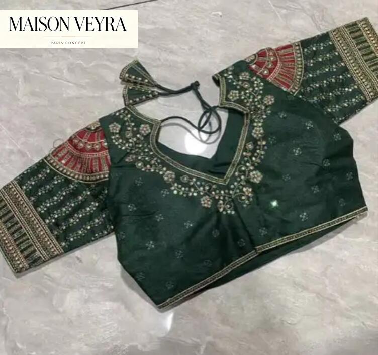 Atasan Sari Tradisional India  - Summer Clothing India ulasan dan harga