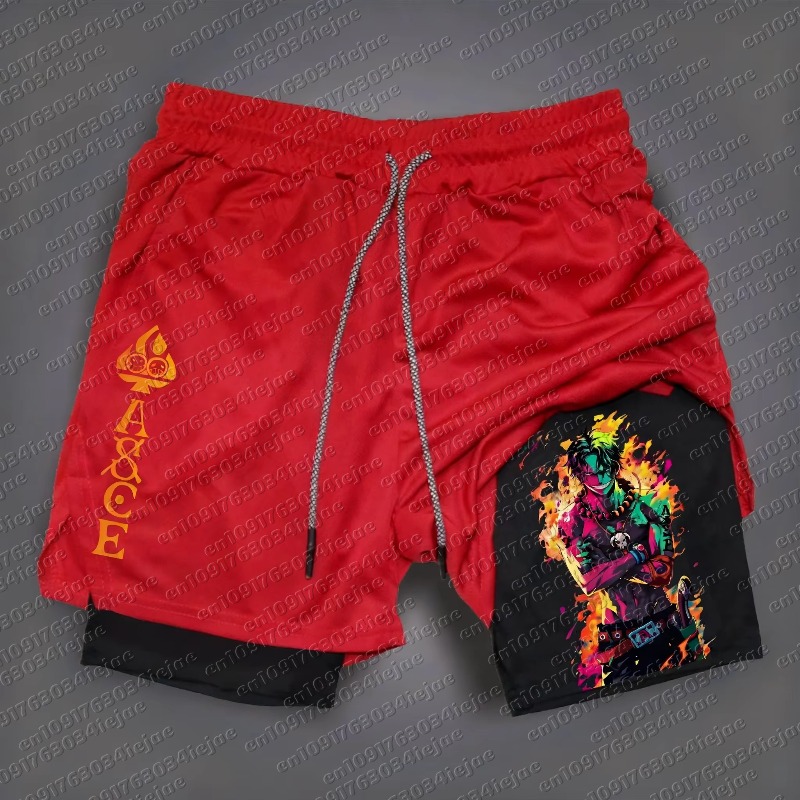 Celana Pendek Motif Luffy One  - Summer Clothing Layering ulasan dan harga