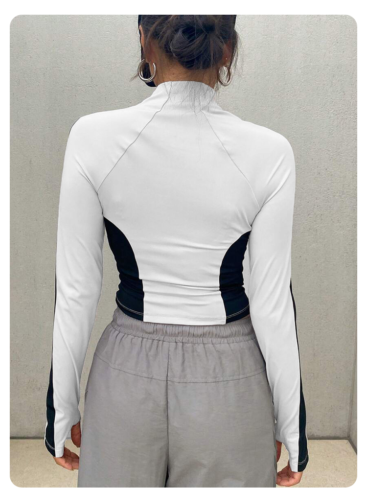 Pakaian Yoga Jaket Kerah Berdi - Summer Clothing ulasan dan harga