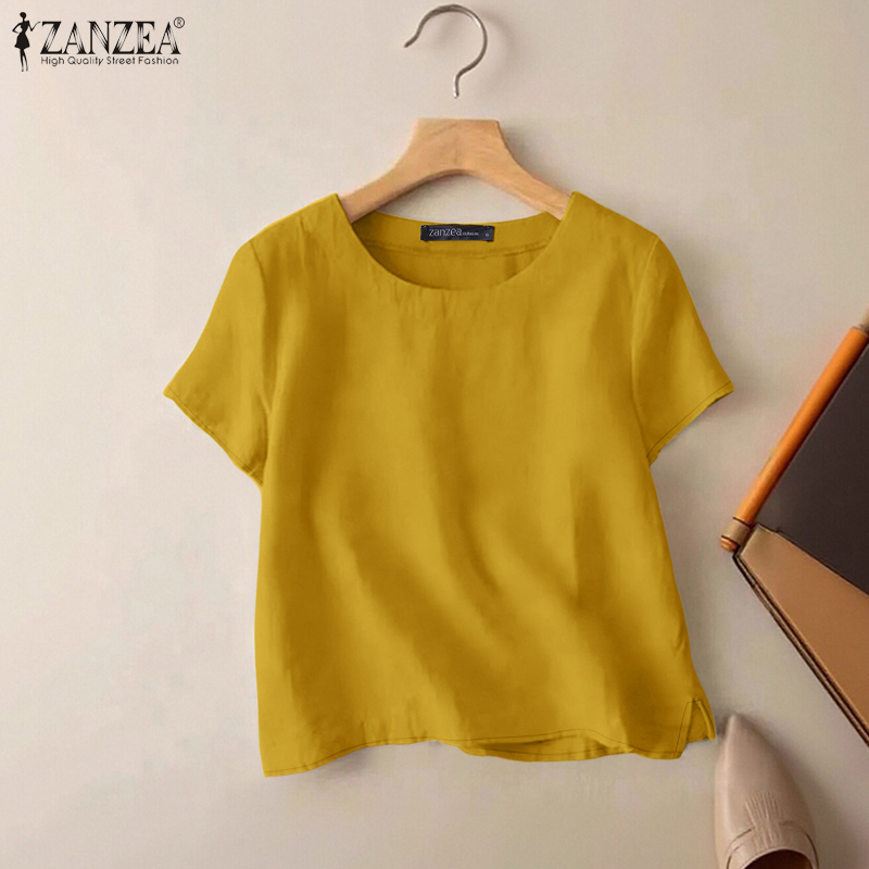 ZANZEA Blus Katun Kasual Musim - Summer Days Clothing ulasan dan harga