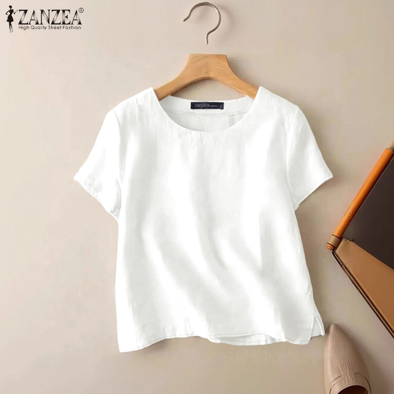 ZANZEA Blus Katun Kasual Musim - Summer Days Clothing ulasan dan harga