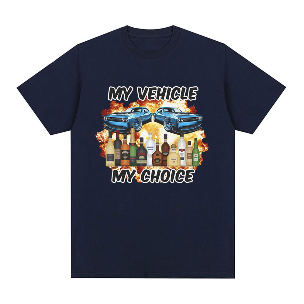 Kaus My Vehicle My Choice Lucu - Summer Clothing Drive ulasan dan harga