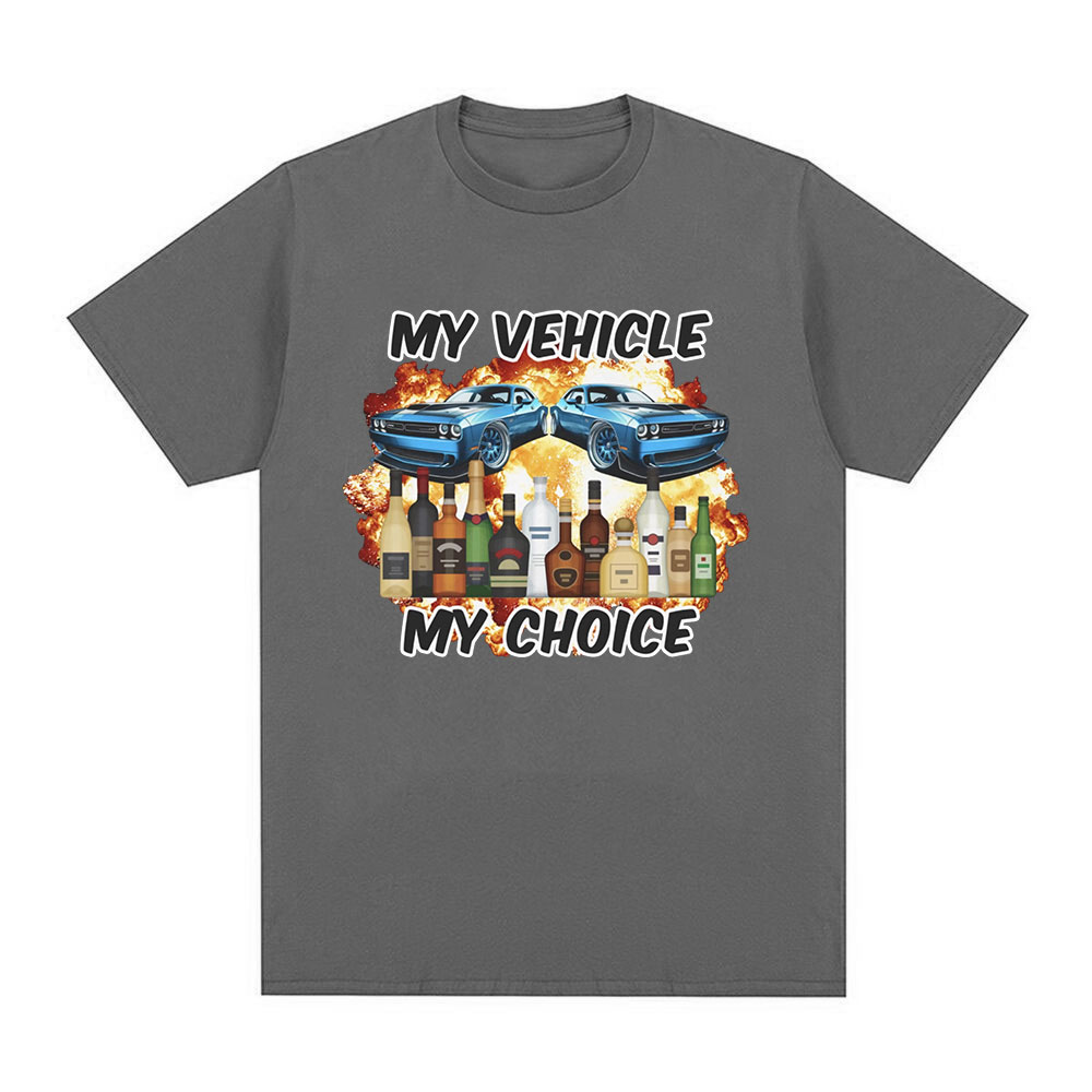 Kaus My Vehicle My Choice Lucu - Summer Clothing Drive ulasan dan harga