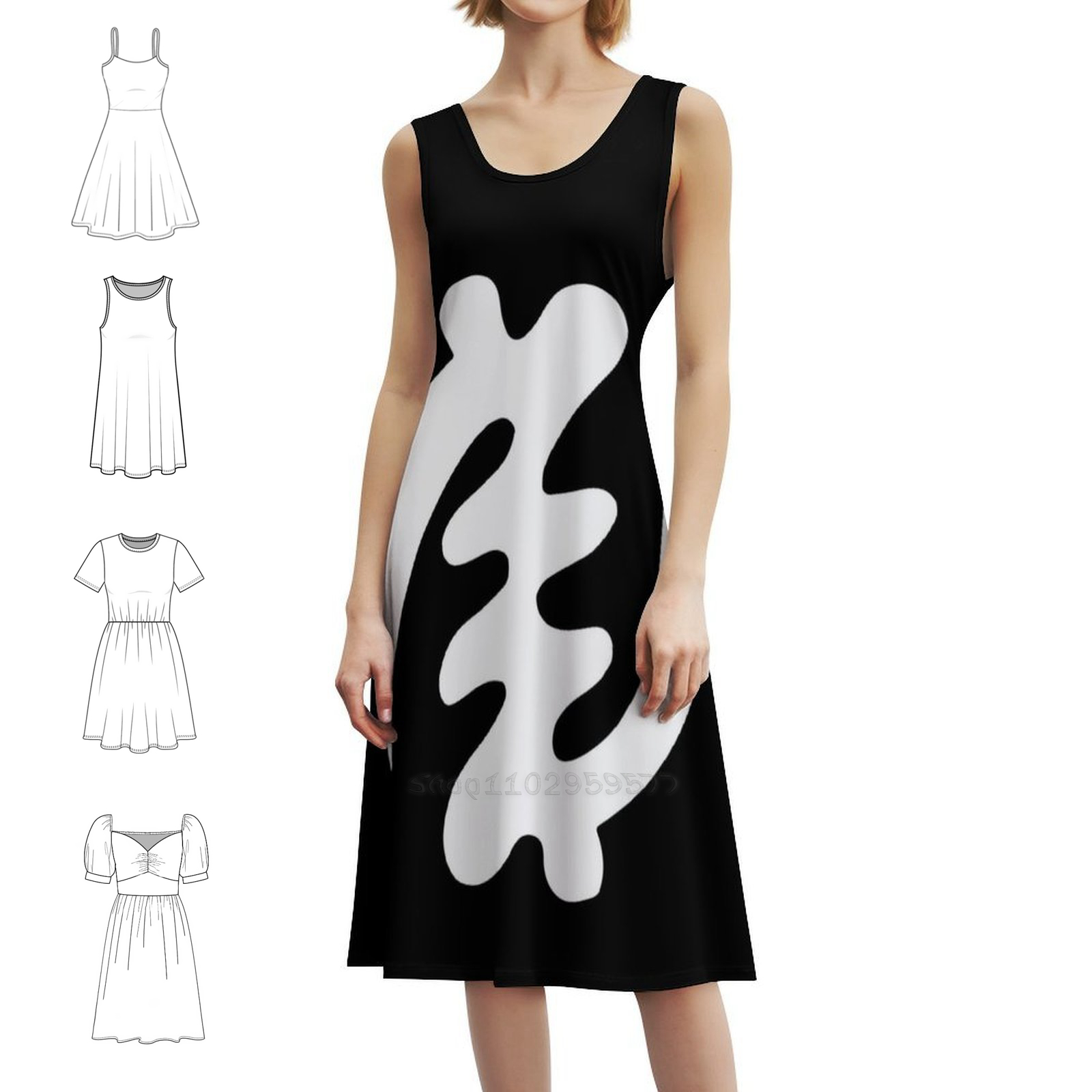 Gaun Pesta Streetwear Wanita A - Summer Clothing Design ulasan dan harga