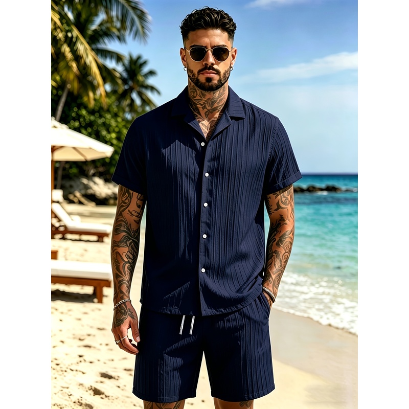 Setelan Kasual Musim Panas Pri - Summer Clothing For A Beach ulasan dan harga