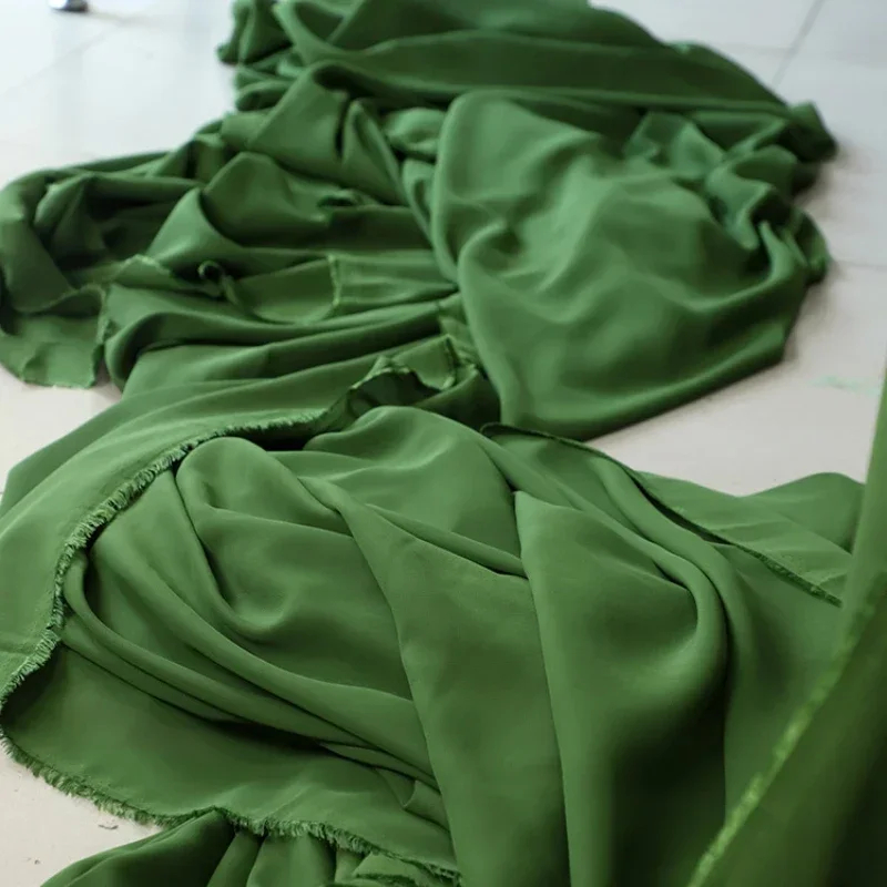 Kain sifon hijau menggantung k - Summer Green Clothing ulasan dan harga